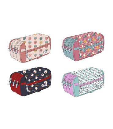 PORTATODO JUMBO 4 CREMALLERAS CON SOLAPA VARISO DISEÑOS