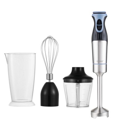 BATIDORA DE MANO ALIARA GSC 1200W - INCLUYE VASO MEDIDOR, PICADORA Y VARILLA PARA BATIR