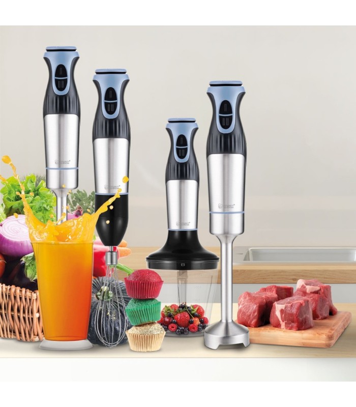 BATIDORA DE MANO ALIARA GSC 1200W - INCLUYE VASO MEDIDOR, PICADORA Y VARILLA PARA BATIR