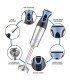 BATIDORA DE MANO ALIARA GSC 1200W - INCLUYE VASO MEDIDOR, PICADORA Y VARILLA PARA BATIR