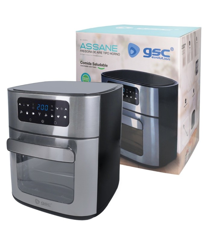 FREIDORA DE AIRE TIPO HORNO ASSANE GSC 1700W 10 LITROS