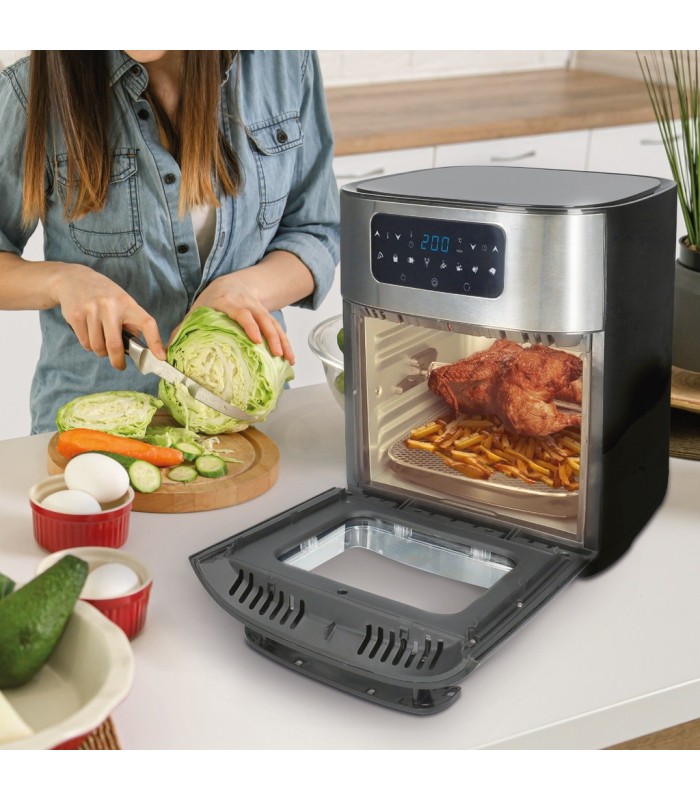 FREIDORA DE AIRE TIPO HORNO ASSANE GSC 1700W 10 LITROS
