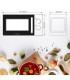 MICROONDAS CON GRILL HELNES GSC 20 LITROS 700W