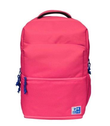 MOCHILA OXFORD CON BOLSILLO INFERIOR ISOTERMICO CORAL