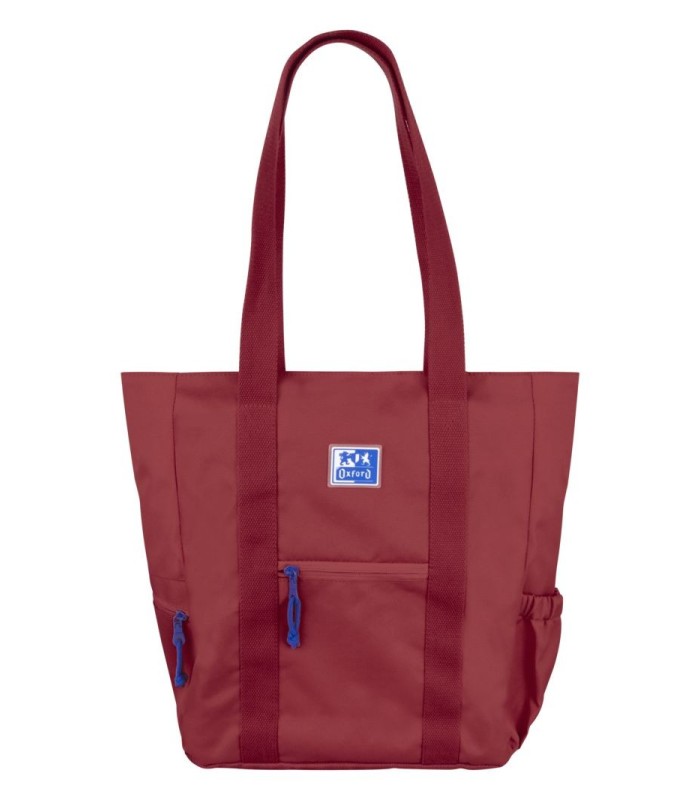 BOLSO TOTE OXFORD B-TRENDY ROJO