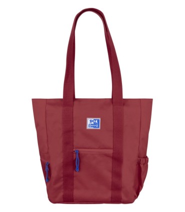 BOLSO TOTE OXFORD B-TRENDY ROJO
