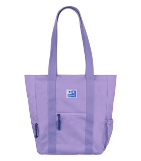 BOLSO TOTE OXFORD B-TRENDY LILA