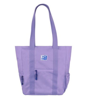 BOLSO TOTE OXFORD B-TRENDY LILA