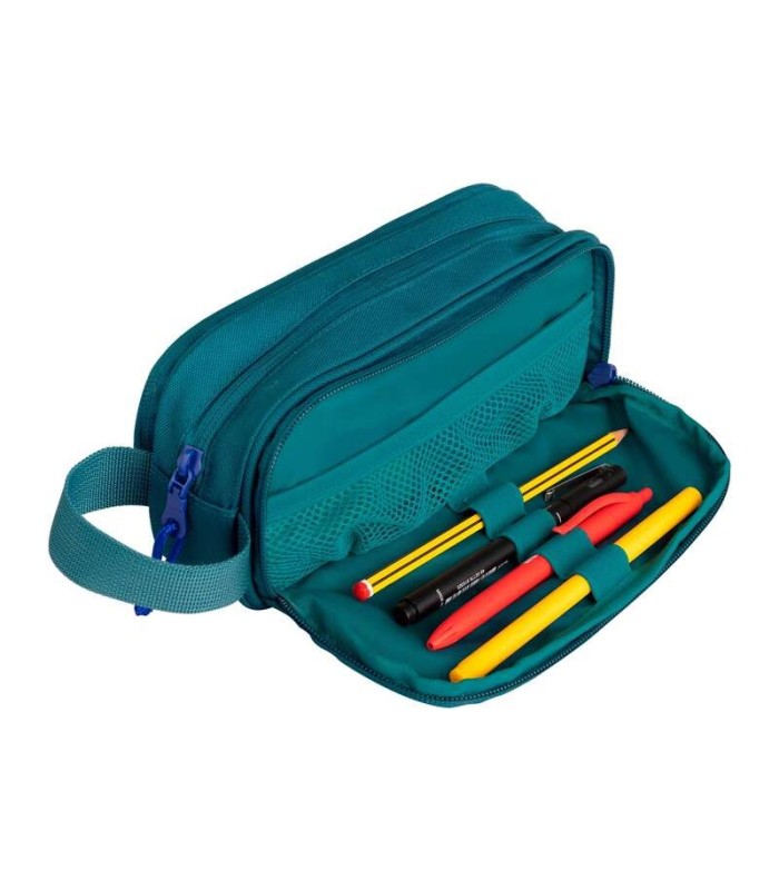 PORTATODO OXFORD 2 CREMALLERAS VERDE INTENSO
