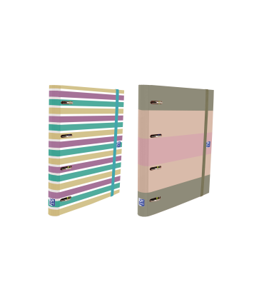 ARCHIVADOR OXFORD EUROBINDER COLORBLOCK A4+ CON RECAMBIO 5X5