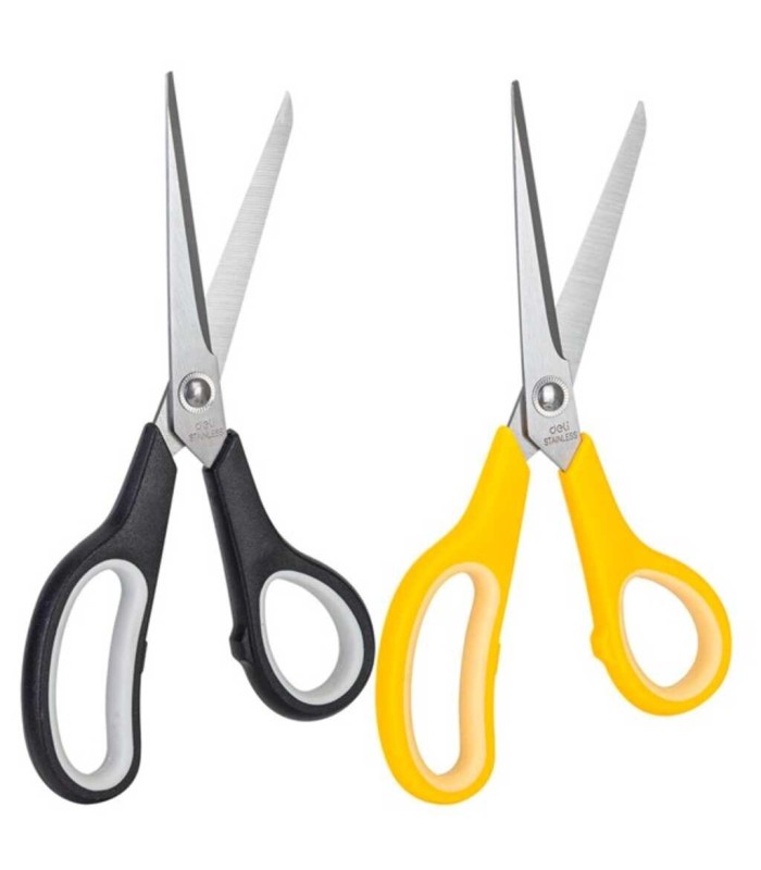 TIJERAS ERGONOMICAS DELI ACERO INOXIDABLE 19CM