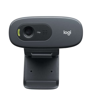 WEBCAM LOGITECH C270 NEGRA - HD 720P - USB 2 0 - ENFOQUE FIJO - ANGULO VISION 60º