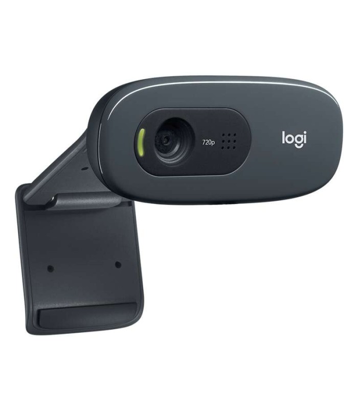 WEBCAM LOGITECH C270 NEGRA - HD 720P - USB 2 0 - ENFOQUE FIJO - ANGULO VISION 60º